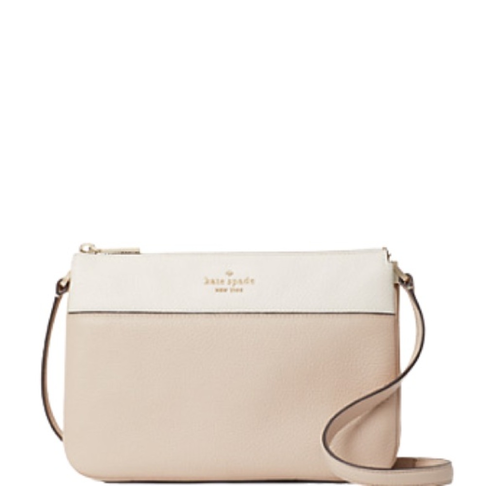 Kate Spade New York Leila Color block Triple Gusset Crossbody NWOT